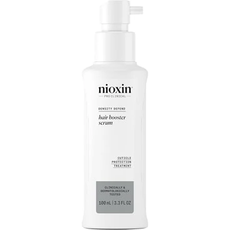 NIOXIN Hair Booster Serum - Professionelle Leave In Haarpflege für sichtbar dünner werdendes Haar - mit Pfefferminzöl (100ml) – Bild 1