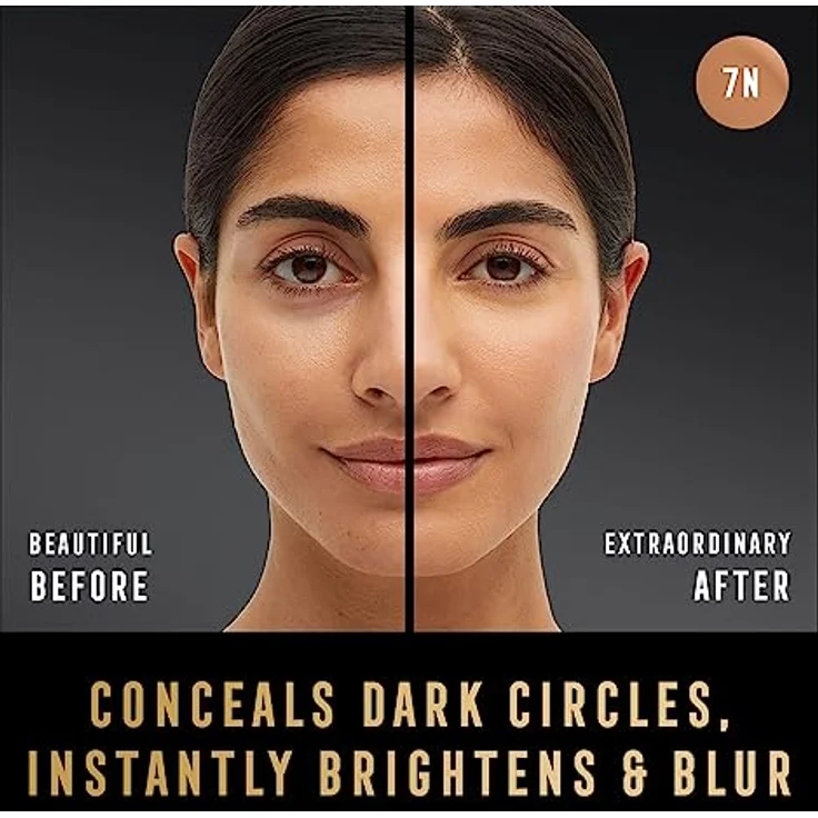 Max Factor Facefinity Multi-Perfector Concealer, All In One, Conceal Imperfections, Instant Brightening, Natrual Finish, Lightweight, Vegan, Customisable Coverage - 7N, 11 ml – Bild 3