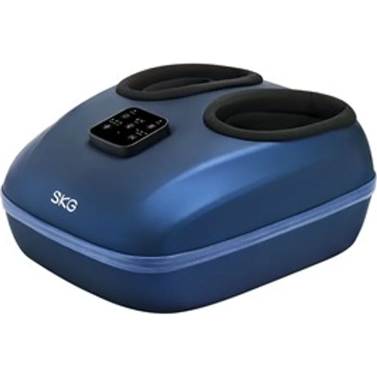 SKG Foot Massager YS100, Elektrisches Fußmassagegerät mit Wärme, Fernbedienung und 3-stufiger Kompressionsmassage