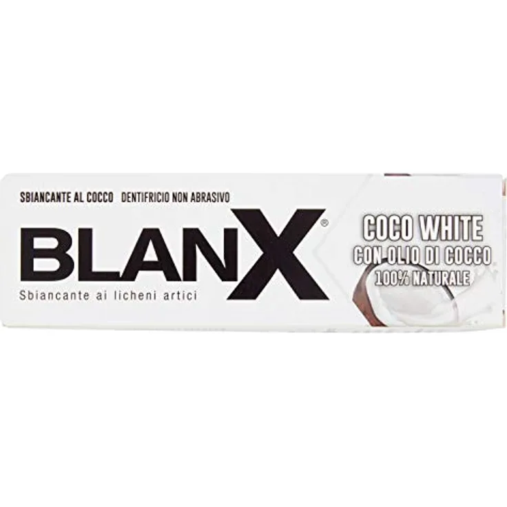 Blanx, Detox Zahnpasta mit Kokosöl 100% natürlich, Format: 75 ml