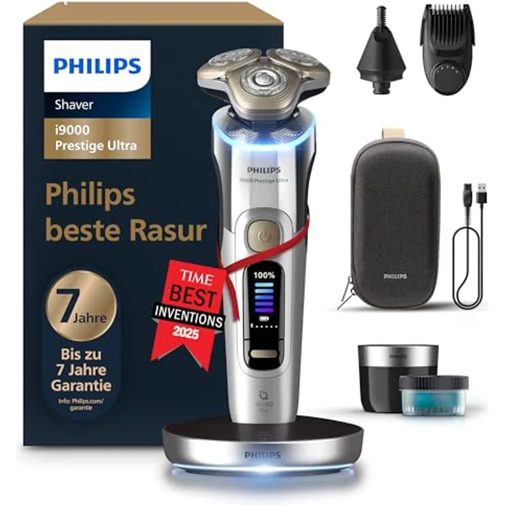 Philips Rasierapparat Shaver Series i9000 Prestige Ultra, SkinIQ Pro ...