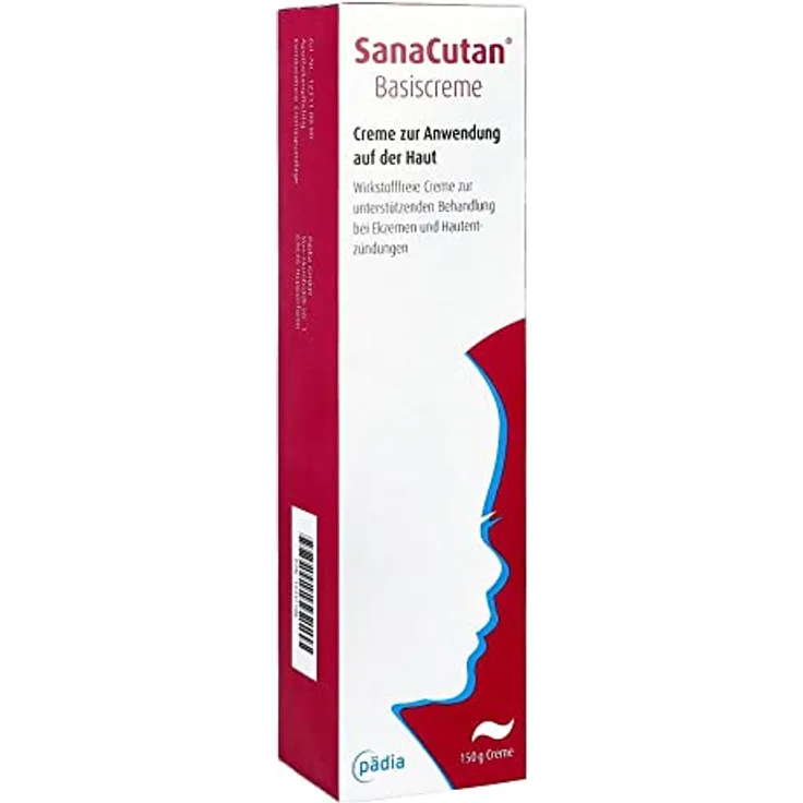 SANACUTAN Basiscreme 150 g, apothekenpflichtige Bodylotion