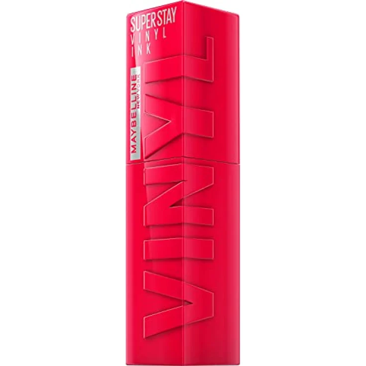 Maybelline New York flüssiger Lippenstift, Liquid Lipstick mit 16 Stunden Halt und glänzendem Finish, Super Stay Vinyl Ink, Nr. 45 Capricious, 4,2 ml – Bild 2