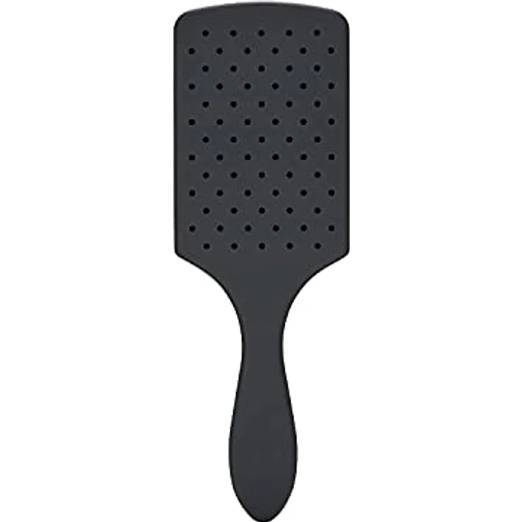 WetBrush Paddle Detangler, Haarbürste mit HeatFlex Borsten und Aquavents, geeignet für alle Haartypen, infiziert mit Aktivkohle, Schwarz – Bild 2