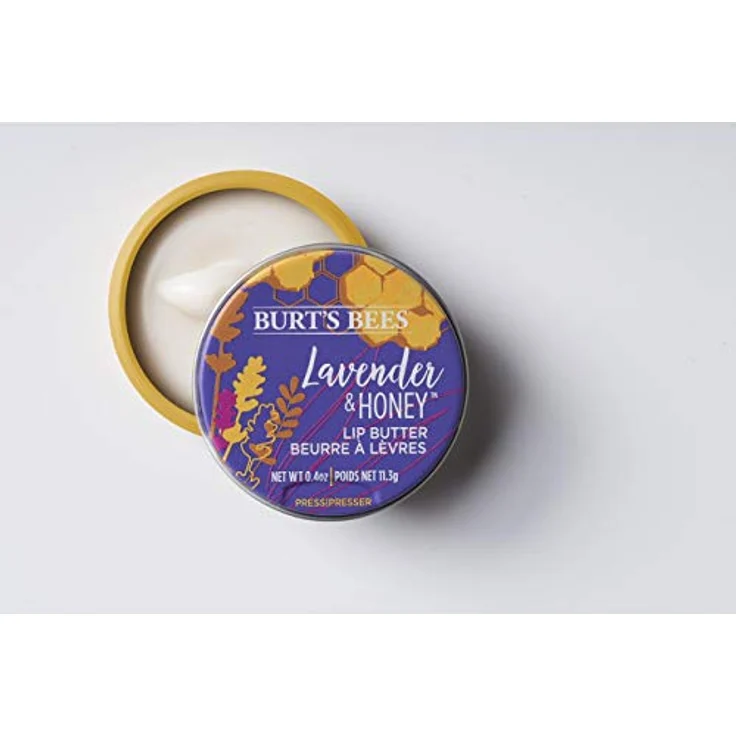 Burt's Bees Pflanzenzauber - Lavendel & Honig- Lippenbutter 11,3 g, für gepflegte Lippen – Bild 3