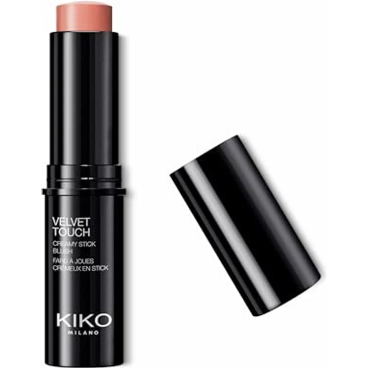 KIKO Milano Velvet Touch Creme-Rouge, Rouge-Stift mit langanhaltender Textur, Farbton 01 Golden Sand, 10 g – Bild 1