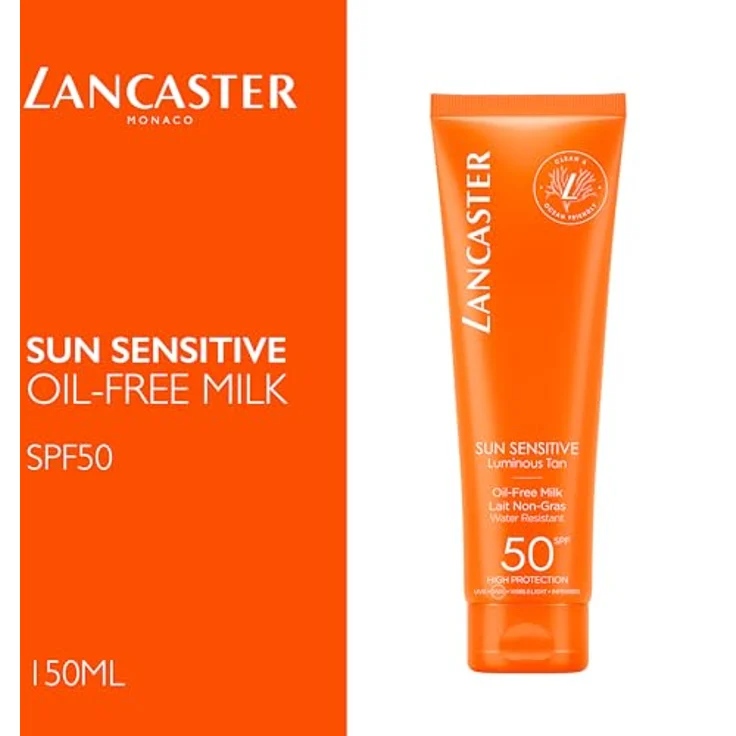 Lancaster Clean Sun Sensitve Oil Free Body Milk SPF 50 – Bild 5