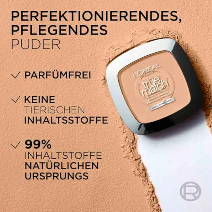 L'Oréal Paris True Match Milder Puder für natürlichen Look 9 g Farbton 2.N Vanilla – Bild 10