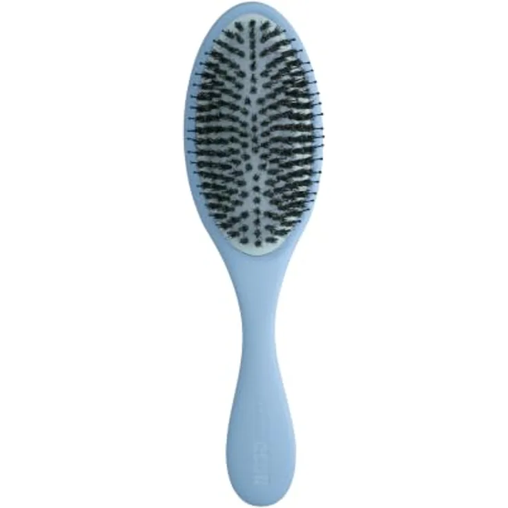 Olivia Garden Club THE RESET CUSHION Detangling & Shine Hairbrush, Ergonomische Bürste zum Entwirren, Blau