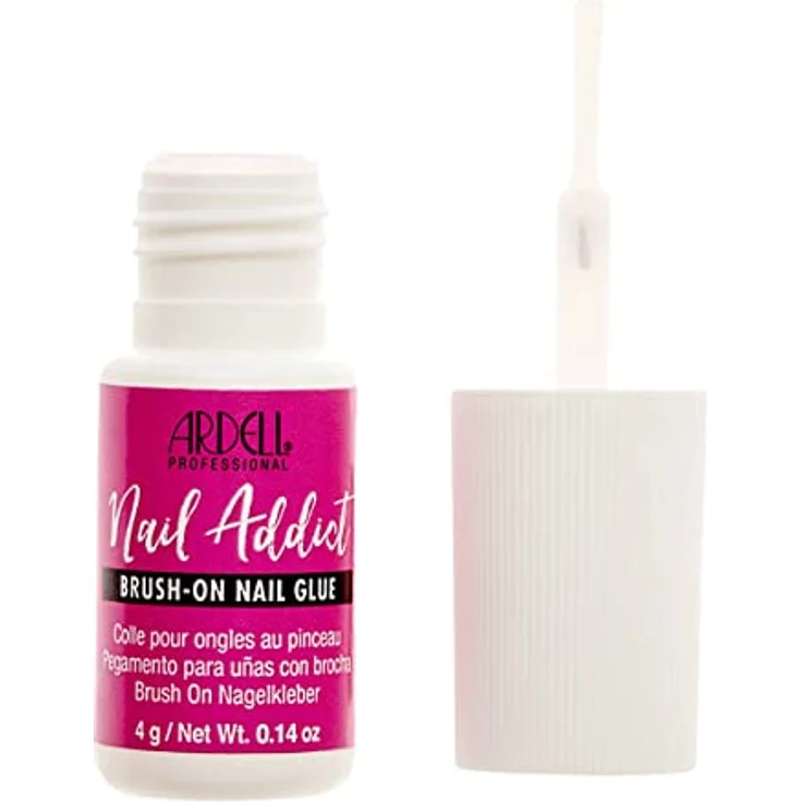 Ardell Brush-On Nail Glue, 5 g, transparent, extra starke Formel für Kunstnägel und Nageldesign – Bild 2