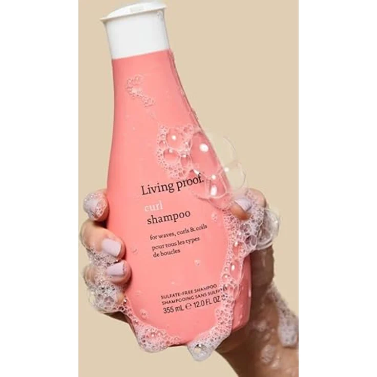 Living Proof Curl Shampoo | Sanft reinigendes Locken-Shampoo für gesunde, geschmeidige Locken | Vegan, 710ml – Bild 3