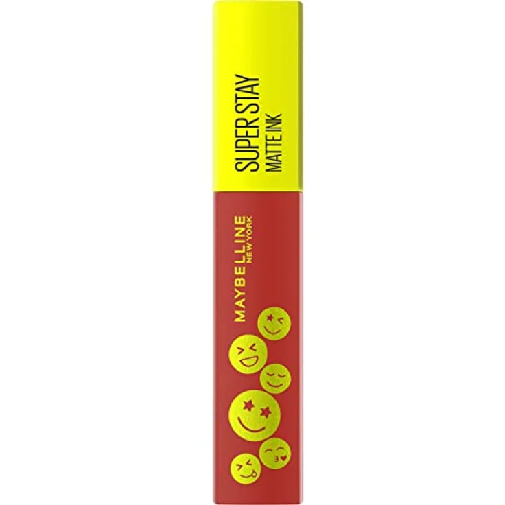Maybelline New York Flüssiger Lippenstift mit mattem Finish, 16h Halt ohne Abfärben, Vegane Formel, Super Stay Matte Ink Moodmaker, Nr. 455 Harmonizer, 5ml – Bild 2