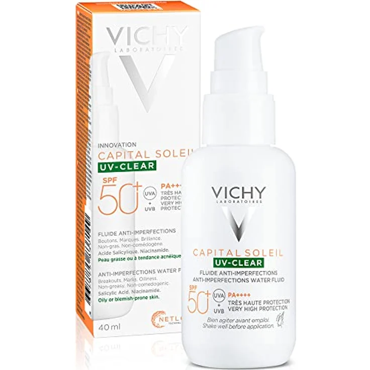 Vichy Capital Soleil UV-Clear Anti-Imperfections Fluid LSF 50+, 40 ml – Bild 3