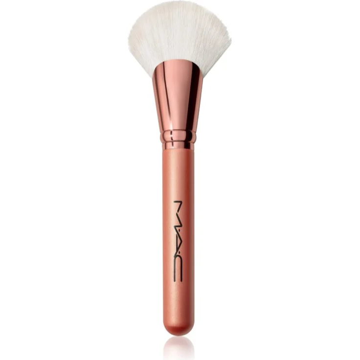 MAC Cosmetics 143S Bronzer Fan Brush, Bronze-Pinsel für Damen, präzise Anwendung, synthetische Fasern