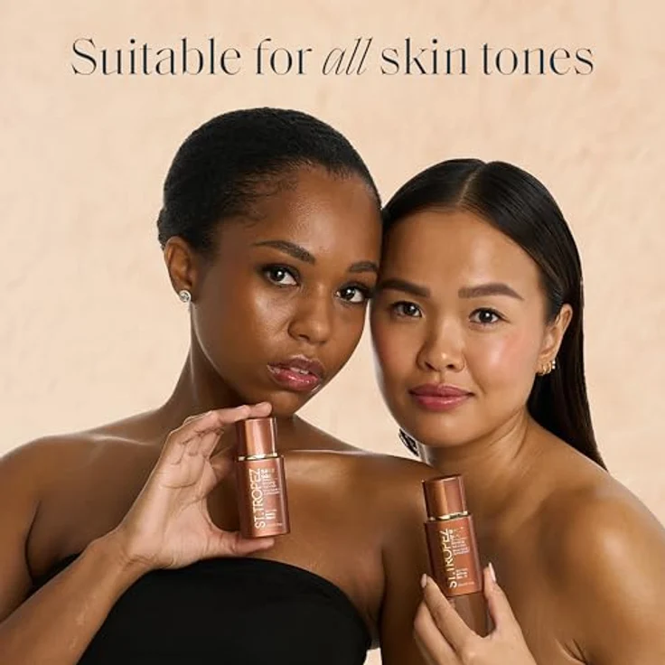 St. Tropez Sunlit Skin Tint + Tan Serum, Selbstbräunungsserum mit intensivem Feuchtigkeitseffekt, 30 ml – Bild 7