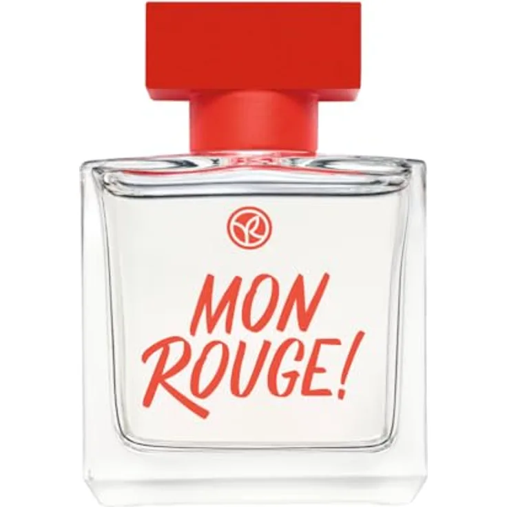Yves Rocher MON ROUGE! - Eau de Parfum - Fesselnder, blumiger Duft - 50 ml
