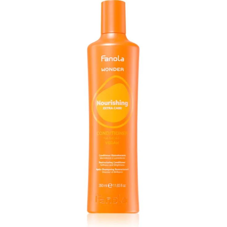 Fanola Wonder Nourishing Conditioner, Haarspülung 350 ml, stärkt und befeuchtet das Haar, vegan