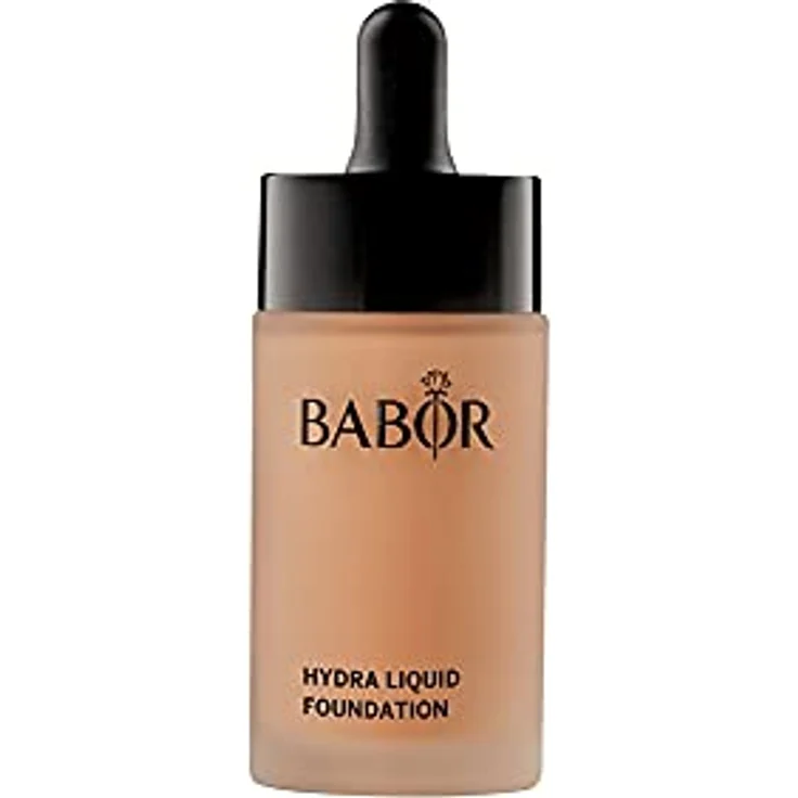 BABOR MAKE UP Hydra Liquid Foundation, flüssige Foundation mit mittlerer Deckkraft, für trockene Haut, enthält feuchtigkeitsspendendes Serum, 30 ml – Bild 2