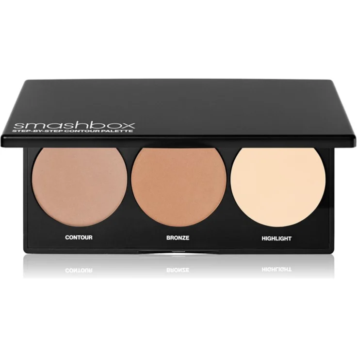 Smashbox Step-By-Step Contour Palette, Konturier-Palette für die Wangen, Farbton Light, 8.68 g