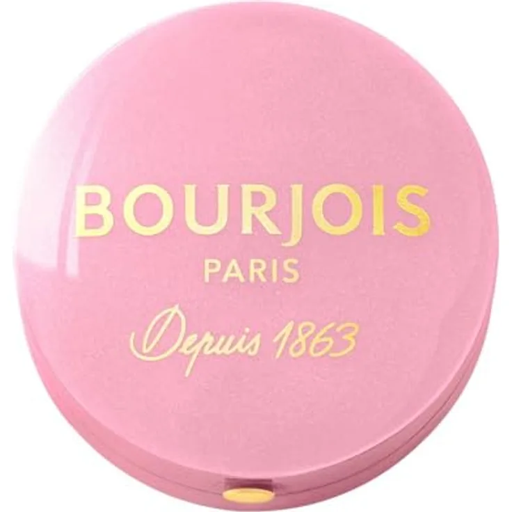 Bourjois Little Round Topf Durable Wangenrosa Nr. 17 Rose Poupee 2,5g - Langanhaltendes Rouge mit Spiegel und Pinsel