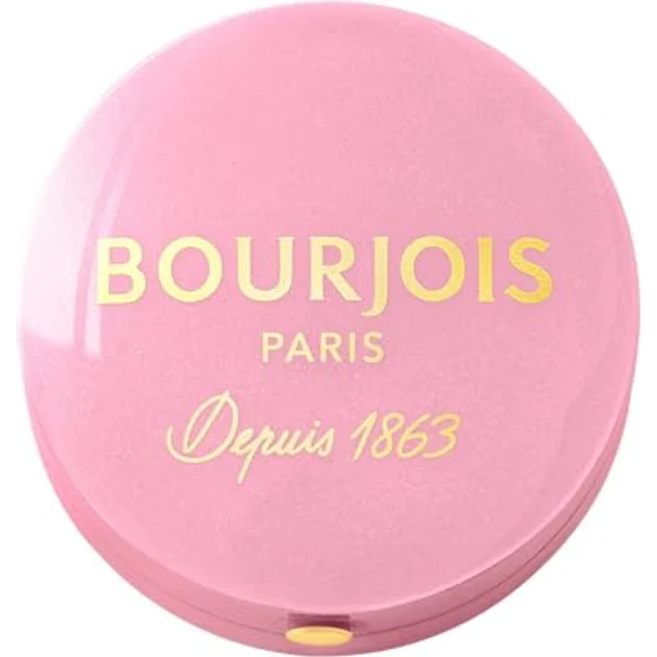 Bourjois Little Round Topf Durable Wangenrosa Nr. 17 Rose Poupee 2,5g - Langanhaltendes Rouge mit Spiegel und Pinsel