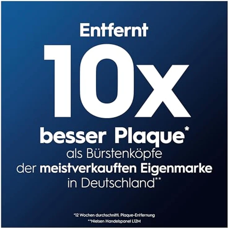 Oral-B Pro Sensitive Clean Aufsteckbürsten, ORIGINAL Zahnbürstenaufsatz mit X-förmigen Borsten, 8 Stück, Weiß - Extra-weiche Bürsten für sanfte Zahnreinigung – Bild 2