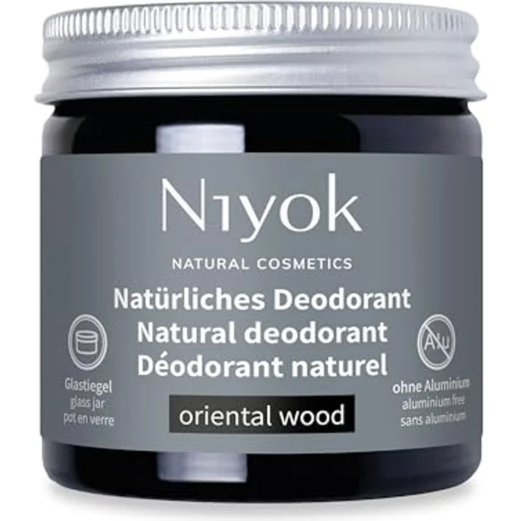 Niyok - 2in1 Deodorant Creme Oriental wood - 40 ml – Bild 2