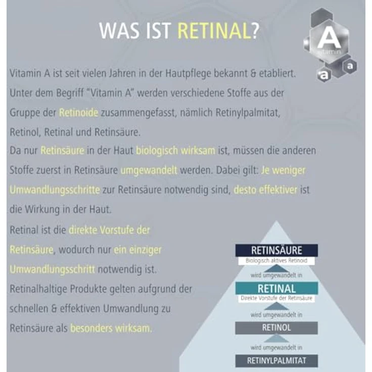 Dr. Theiss Naturwaren Medipharma cosmetics Retinal Serum 30 ml, Gesichtsserum mit 0,05% Retinal zur Faltenreduktion und Verbesserung der Hautstruktur – Bild 5