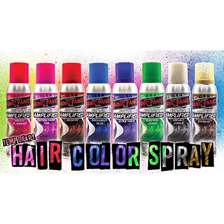Manic Panic Stardust Colour Spray, temporäre Haarfarbe mit Glitzer, vegan und cruelty-free, 100ml – Bild 4