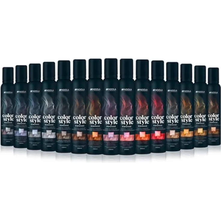 INDOLA Color Style Mousse Anthrazit 200 ml – Bild 3