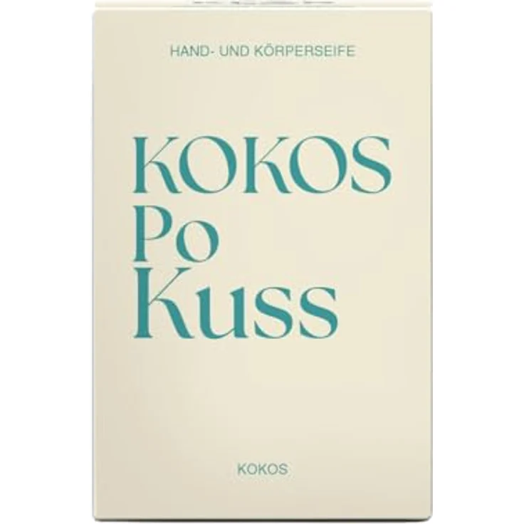 KLAR Spruchseife Kokos, exfolierende Handseife für alle Hauttypen, 135 g – Bild 2