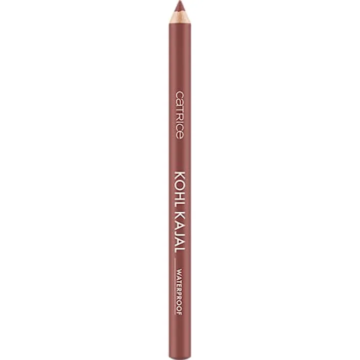 Catrice Kohl Kajal Waterproof, Kajalstift, Nr. 100, Braun, definierend, glänzend, schimmernd, vegan, wasserfest, ohne Mikroplastikpartikel, Nanopartikel frei, 1er Pack (0.78g)