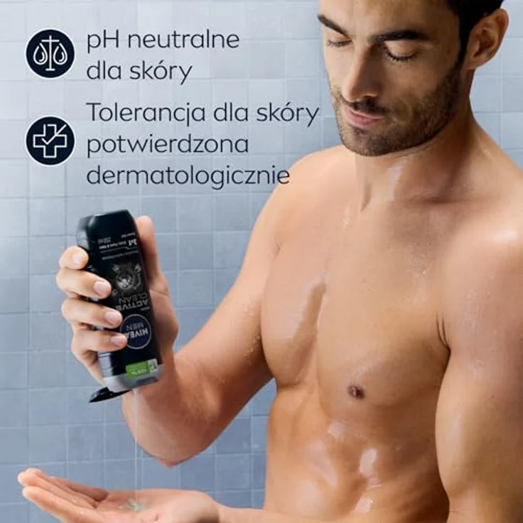 Nivea Men Active Clean Duschgel 500 ml – Bild 8