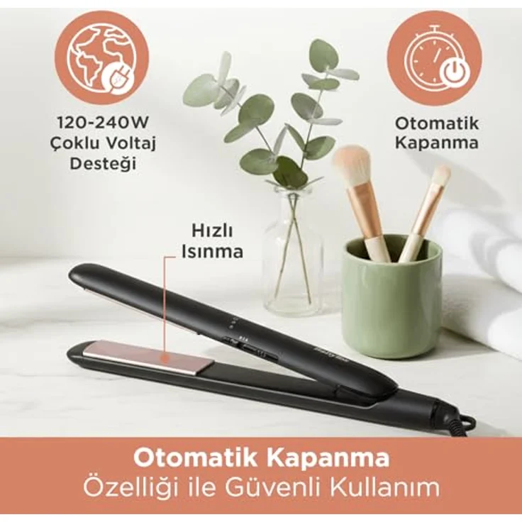 BaByliss, Glätteisen, Glätteisen Smooth Ceramic 230 (Glätteisen) – Bild 10