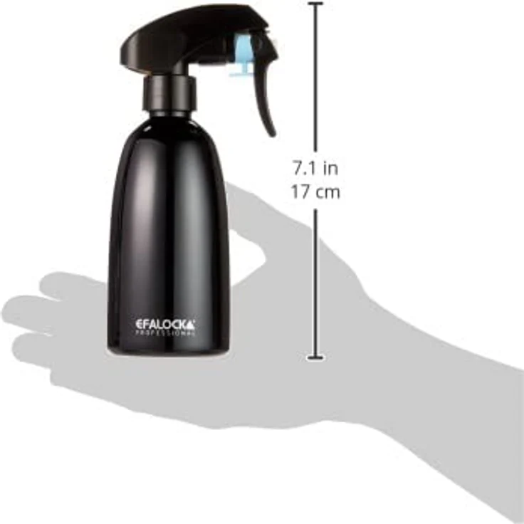 Efalock Sprühflasche CLASSIC schwarz – Bild 5