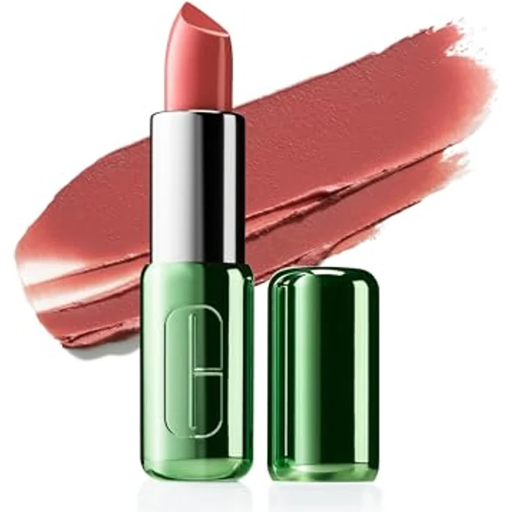 Clinique Pop Longwear Lipstick 17 Latte Pop, langlebiger Lippenstift mit integriertem Primer und satten Farben, 3,9 g – Bild 2