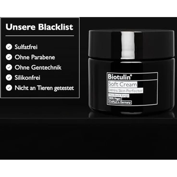 Biotulin Ultimate Age-Defying Trio Set, Anti-Aging Feuchtigkeitspflege für Gesicht und Augen mit Supreme Skin Gel 15ml, Soft Cream 50ml & EyeMatrix 15ml – Bild 5