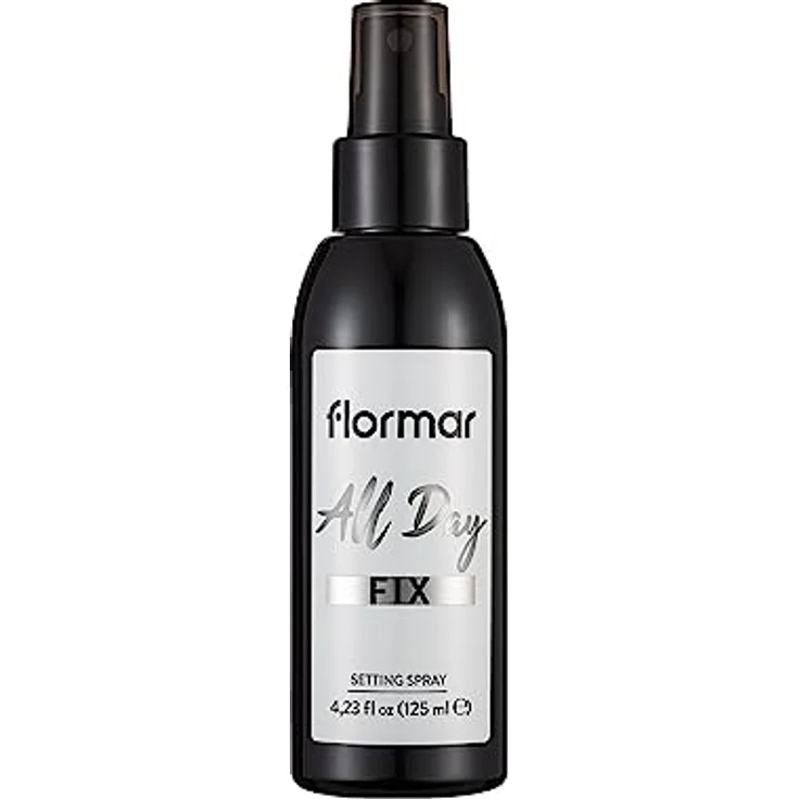 Flormar All Day Fix Setting Spray, Primer & Fixierer mit Kamillenextrakt und Bisabolol, 125 ml – Bild 1