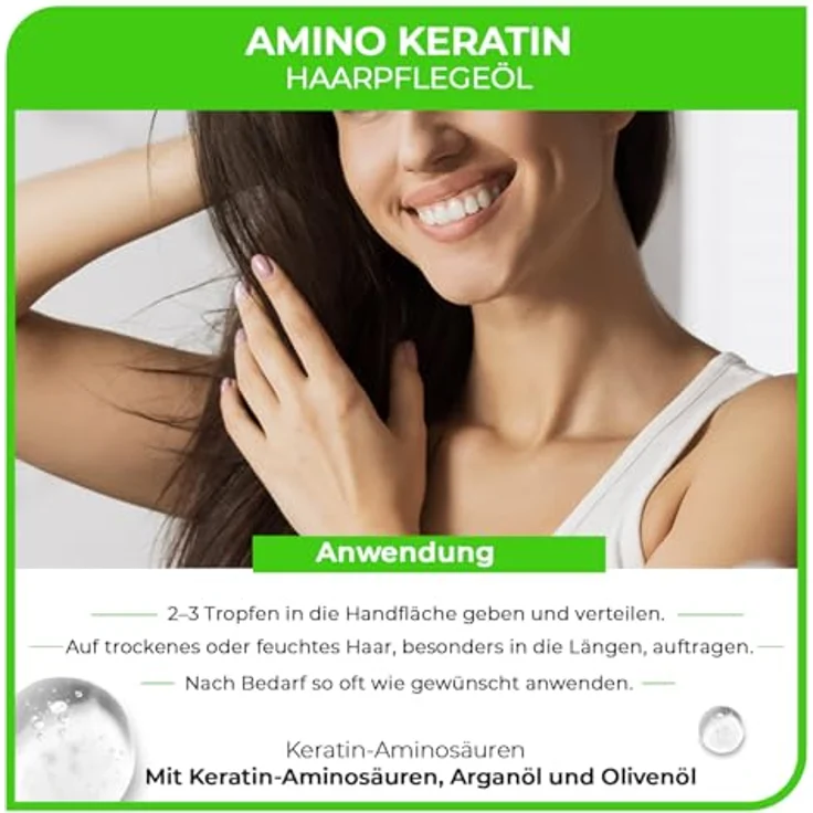 Morfose Ossion Amino Keratin Hair Oil 100 ml – Bild 5