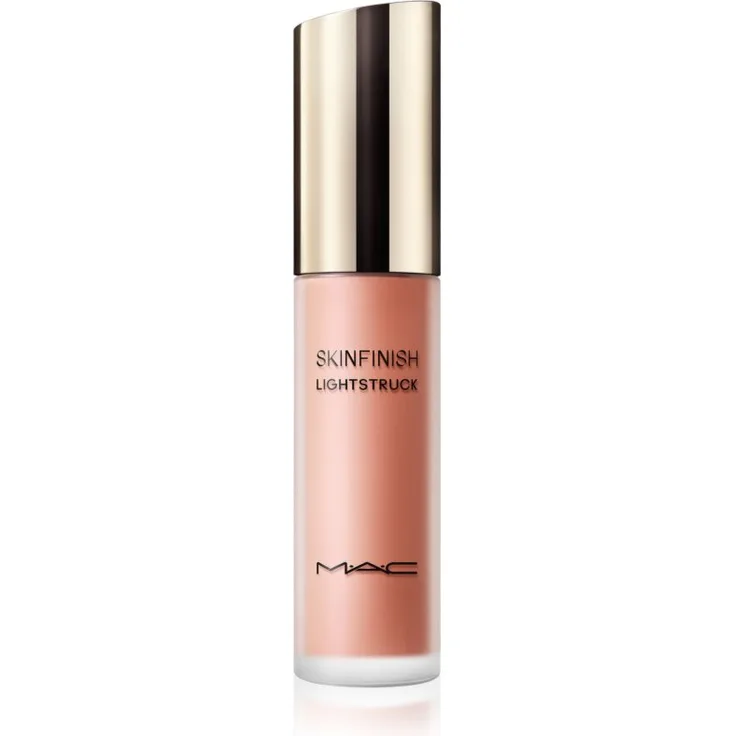 MAC Cosmetics Skinfinish Lightstruck, flüssiger Highlighter, Farbton Space Slippers, 15 ml, lichtreflektierende Pigmente für strahlenden Teint