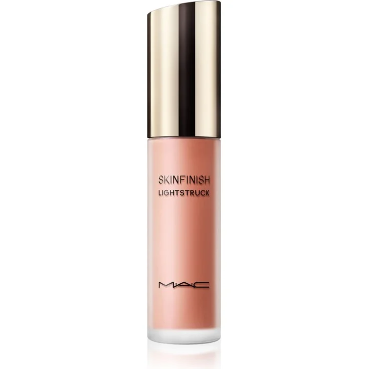 MAC Cosmetics Skinfinish Lightstruck, flüssiger Highlighter, Farbton Space Slippers, 15 ml, lichtreflektierende Pigmente für strahlenden Teint