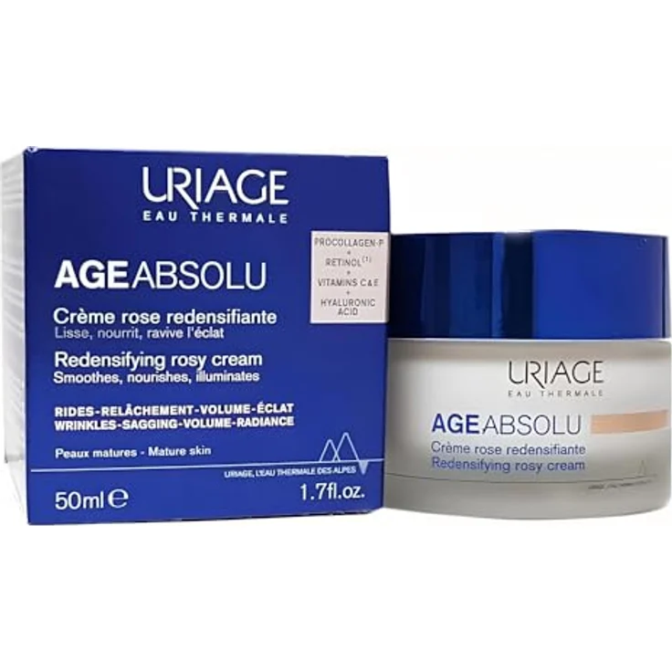 Uriage Age Absolu Redensifying Rosy Cream, 50 ml Volumen