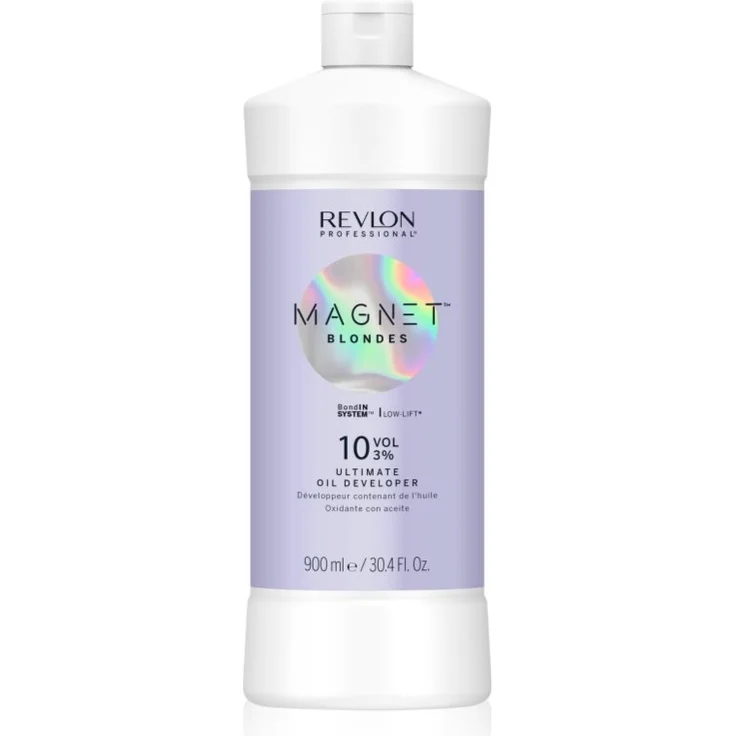 Revlon Professional Magnet Blondes Ultimate Oil Developer, Oxidations Creme 3% für hartnäckige Haarfarben, 900 ml
