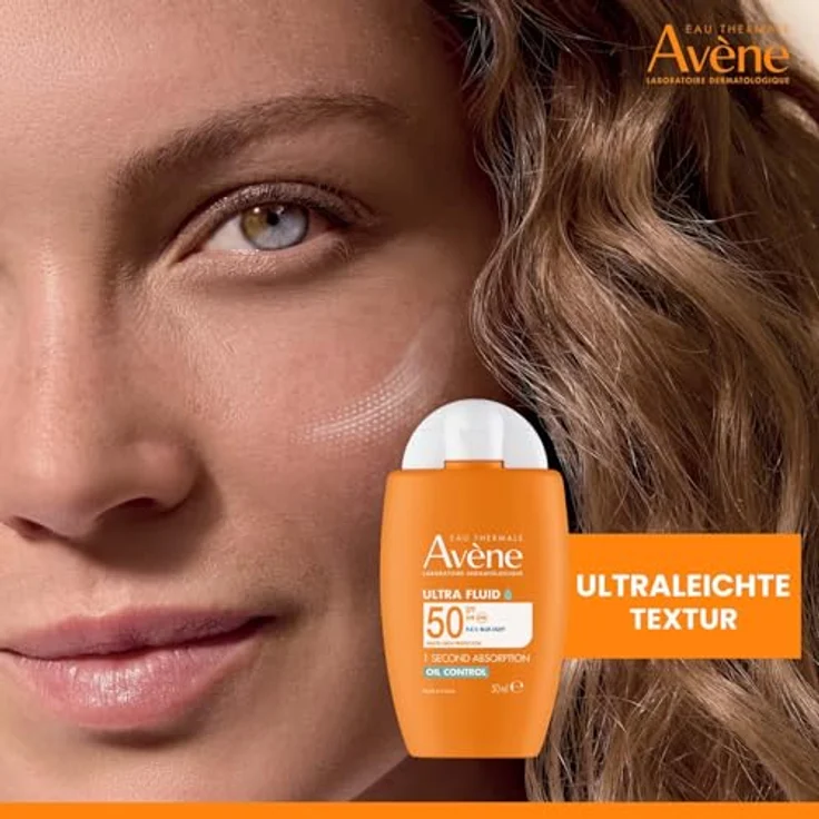Avène Ultra Fluid Oil Control SPF50, 50ml Gesichtscreme mit mattem Finish und Schutz vor Blue Light – Bild 7
