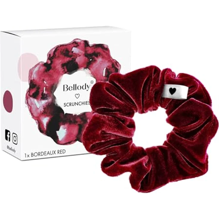 Bellody Original Scrunchie Bordeaux Red – Bild 9