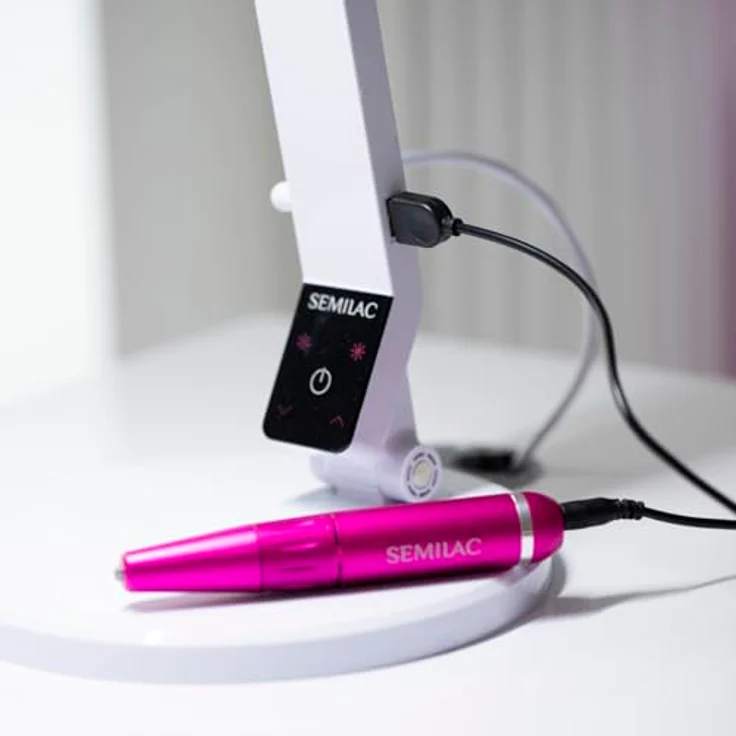 Semilac Elektrische Nagelfeile Mini Pen, Nagelpflegegerät für präzise Maniküre, kompakt und benutzerfreundlich – Bild 4