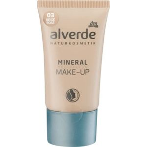 Bild für alverde NATURKOSMETIK vegan Mineral Make-up beige rosé 03