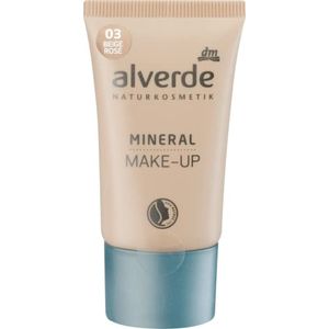 Image for alverde NATURKOSMETIK vegan Mineral Make-up beige rosé 03