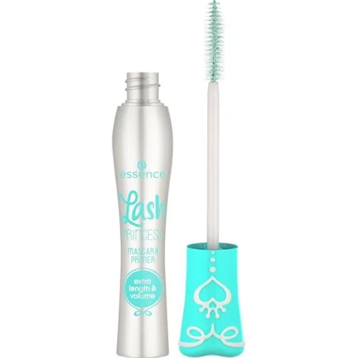 Essence Lash PRINCESS MASCARA PRIMER extra length & volume, grundierend, verlängernd, intensiv, vegan, 1er Pack (9ml)