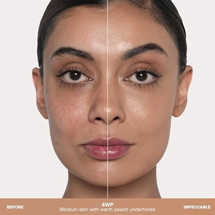 Anastasia Beverly Hills Impeccable Blurring Second-Skin Matte Foundation, Flüssiges Make-Up für mittlere bis volle Deckung, Farbton 4WP, 35 ml – Bild 3